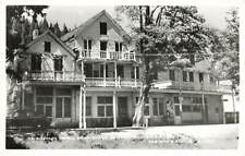 RPPC St Charles Hotel Downieville Burned July 1947 CA Real Photo VTG P146 picture