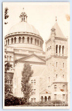 c1938 RPPC The First Church Of Christ Scientist In Boston MA Towers Vtg Postcard picture