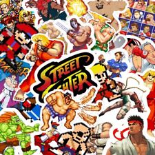 Street Fighter 40 Piece Sticker Pack Waterproof Glossy Stickers picture