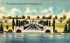 Vintage Postcard - The Cascades, Meridian Hill Park. Washington, D. C. unposted picture