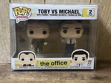 The Office Toby vs Michael 2-Pack Funko Pop w/ Pop Protector picture