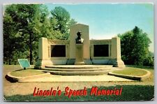 Lincolns Speech Memorial Gettysburg Pennsylvania Pa Soldiers National Postcard picture