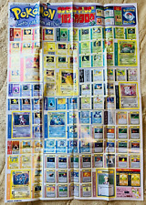 Pokemon Card Corocoro Poster US Base Set (MP) Vintage 1996 Wizards Nintendo picture