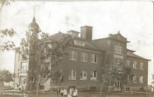 RPPC Real Photo Postcard Of Public High School In Athens, Wisconsin Marathon Co. picture