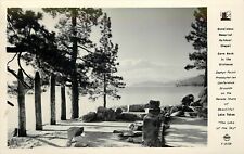 Frashers RPPC F-9159 Lake Tahoe NV Zephyr Point Outdoor Chapel Presbyterian  picture