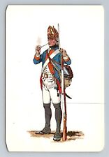 Private 1778 Fusilier Regiment von Lossberg American Revolution Postcard picture