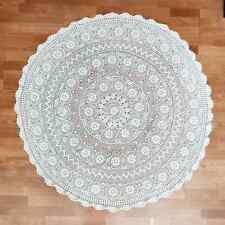 Vintage Round Tablecloth 60