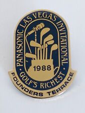 1988 Panasonic Las Vegas Invitational Golf's Richest Founders Terrace Lapel Pin picture