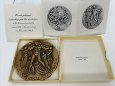 First National City Bank New York Medallion by Medallic Art Co 1962 NIB Monjo picture