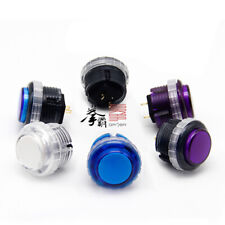 6pcs Qanba 30mm Gravity Clear Mechanical Push buttons with Omron Switch Original picture
