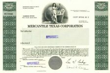 Mercantile Texas Corporation - Stock Certificate - Specimen Stocks & Bonds picture