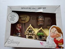 Disney Miniature Statuaries Kit Garden Grumpy Dwarf Snow White NEW picture