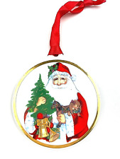 Father Christmas Ornament 1992 Hallmark Victorian Country Christmas  Santa Claus picture