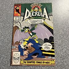 Count Duckula #9 FN; Marvel Comic Book picture