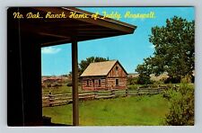 Medora ND-North Dakota, Original Theodore Roosevelt Ranch Home Vintage Postcard picture