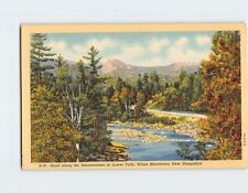 Postcard Road Along the Ammonoosuc at Lower Falls Mountains New Hampshire USA picture