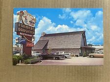 Postcard Evansville IN Indiana Farmers Daughter Restaurant Vintage Roadside PC picture