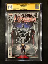 Marvel Thanos Legacy #1 First Print CGC Signature 9.8 Donny Cates Signed 2.22.22 picture