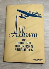 WWII Brown & Williamson Tobacco Series A Album Of Modern American Airplanes  picture
