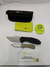 Civivi Knives Odd 22 C21032-1 Liner Lock Black G10 Stainless Pocket Knife picture