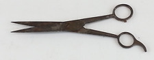 Antique Peter J Michels Brooklyn NY Saber Blade Scissors C-Mon picture