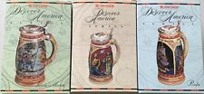 Anheuser Busch Discover America Series Steins. Complete Set of 3  picture
