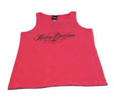 Harley Davidson Women Heart of Dixie Pelham, AL Pink Sleeveless T-Shirt Large picture