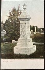 CENTRAL VILLAGE, CT. C.1910 PC.(M26)~GURDON CADY’S MONUMENT, EVERGREEN CEMETERY picture
