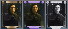 Topps Star Wars Card Trader FORCE LIGHTNING TIER 6 + ICONIC KYLO REN 10 CARD SET picture