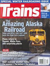 Trains: Magazine of Railroading December 2011 Alaska Railroad picture