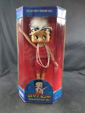 2005 Betty Boop Collectible Fashion Poseable Figure Doll Stand Flapper Style picture
