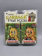 Garbage Pail Kids 6 Pack Gross Stickers 1 Gold Sticker Unopened picture