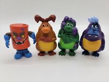 Yowie World Figures-Lot of 4 Crudd, Boof, Ditty, and Squish. MINI FIGS picture