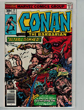 Conan Set of Ten (10) issues of Marvel Comics #71-72-73-74-75-76-77-78-79-80 picture