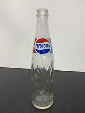 Vintage 1970's Pepsi-Cola 300ml Glass Soda Pop Bottle Canadian Bilingual X2 Logo picture
