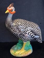 Vintage UGO ZACCAGNINI Guinea Fowl Hand Painted Majolica 7