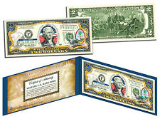 GUAM Statehood $2 Two-Dollar Colorized U.S. Bill - Genuine Legal Tender Currency picture