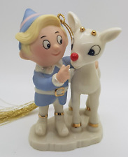 Lenox Rudolph The Red Nosed Reindeer & Hermey Ornament picture