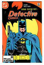 DETECTIVE COMICS #575 DC Comics June 1987 Year Two, Part 1 High Grade picture
