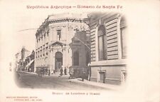 POSTCARD - ARGENTINA - ROSARIO - SANTA FE - LONDON & BRAZIL BANK - EARLY 1906? picture
