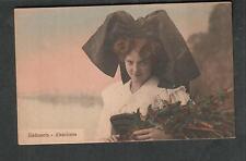 France unmailed Chicoree Arlatte post card Alsacienne woman  picture