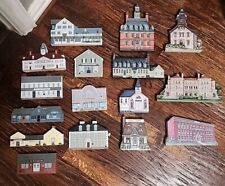 16 Pc Lot: Cat's Meow, Brandywine Woodcraft, Primrose Craft, NP Mansion, Other  picture