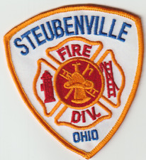 Steubenville OHIO Fire Department patch shipped from Australia picture