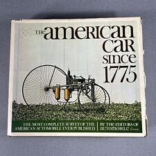 The American Car Since 1775 Hardcover HCDJ 1971 Vintage ~ Some Loose Pages picture