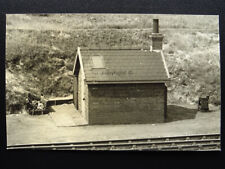 TRACKMAN PLATELAYER'S HUT at BASFORD - CREWE RAILWAY STATION c1950s RP Photocard picture
