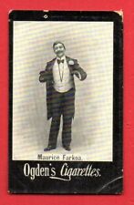 MAURICE FARCOA  c1890's early 1900's OGDEN'S CIGARETTES tobacco CARD picture