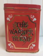 Vintage 'The Warner Blend' Tin Advertisement, Made England Excellent Condition picture