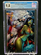 Lady Death vs Zombie Tramp #1 [Key] [Variant] - CGC 9.8 picture