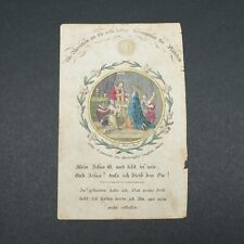 Copper engraving around 1820 by Müller Augsburg hand-colored Communion V.MIN picture