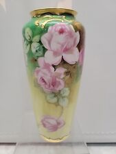 Antique 1900 Rosenthal China Hand Painted Porcelain Vase   Bavaria W. A. Pickard picture